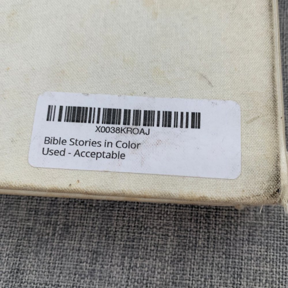 Vintage 1968 Bible Stories Spadea Press Inc - Picture 15 of 16